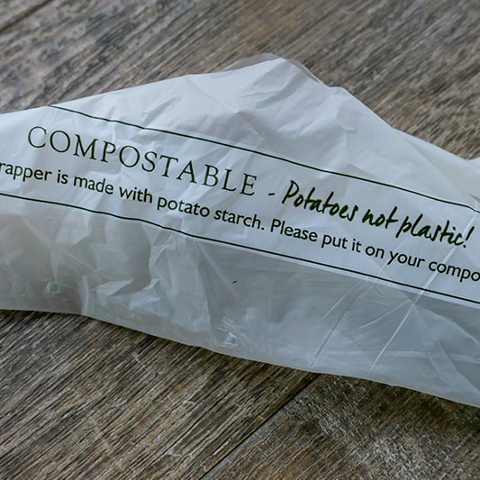 Potato starch compostable package